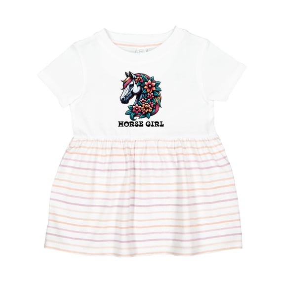 Inktastic Horse Girl Future Cowgirl Girls Baby Dress