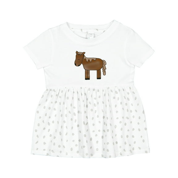 Inktastic Horse Girls Baby Dress