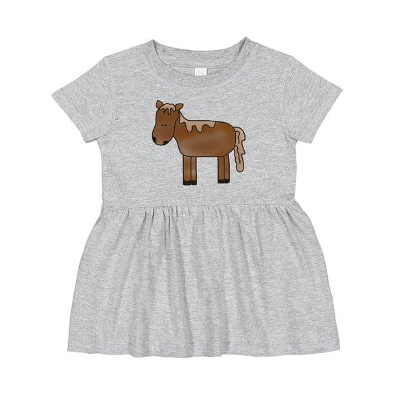 Inktastic Horse Girls Baby Dress