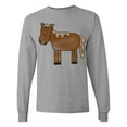 thumbnail image 1 of Inktastic Horse Long Sleeve T-Shirt, 1 of 5