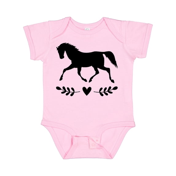 Inktastic Horse for Girls Girls Baby Bodysuit