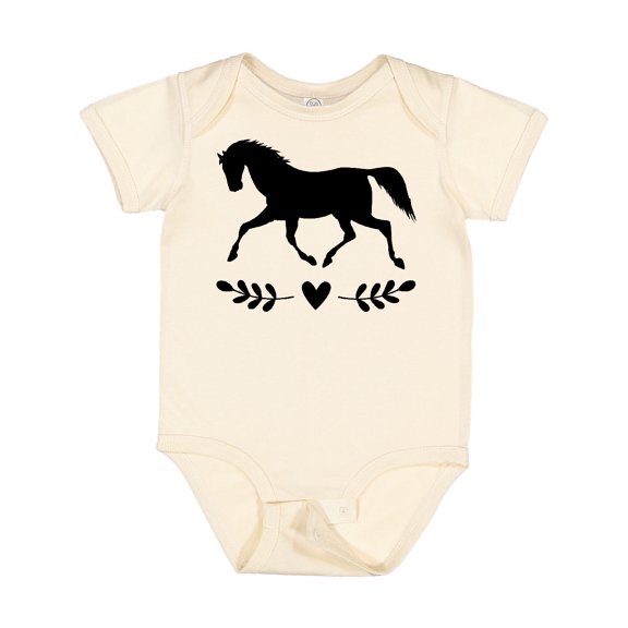 Inktastic Horse for Girls Girls Baby Bodysuit