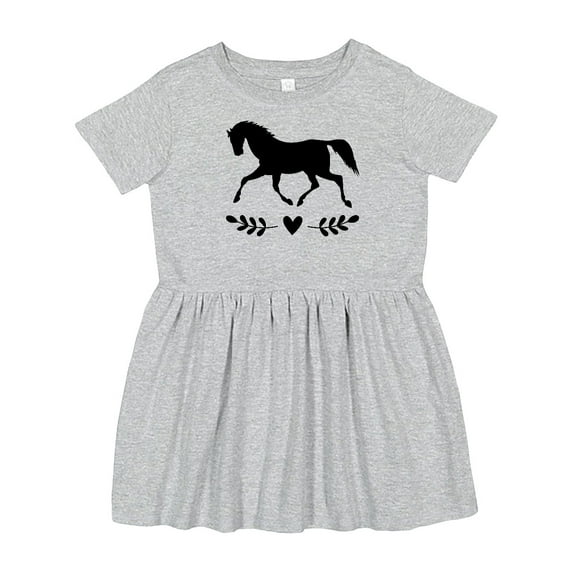 Inktastic Horse for Girls Girls Toddler Dress