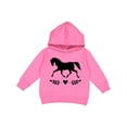 thumbnail image 1 of Inktastic Horse for Girls Toddler Hoodie, 1 of 4