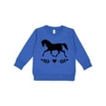 thumbnail image 1 of Inktastic Horse for Girls Toddler Sweatshirt, 1 of 4