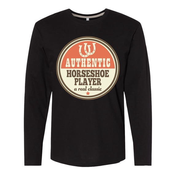 Inktastic Horseshoe Player Long Sleeve T-Shirt
