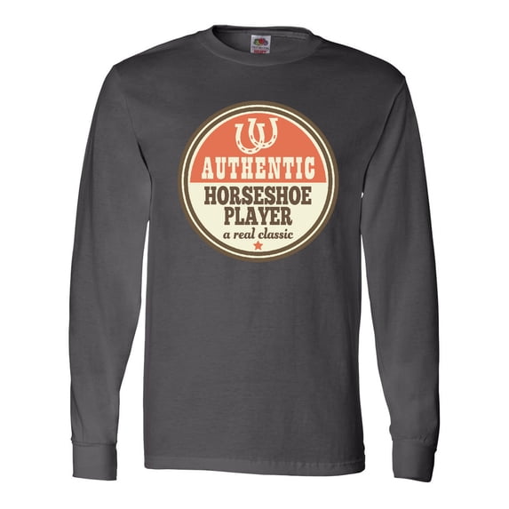 Inktastic Horseshoe Player Long Sleeve T-Shirt