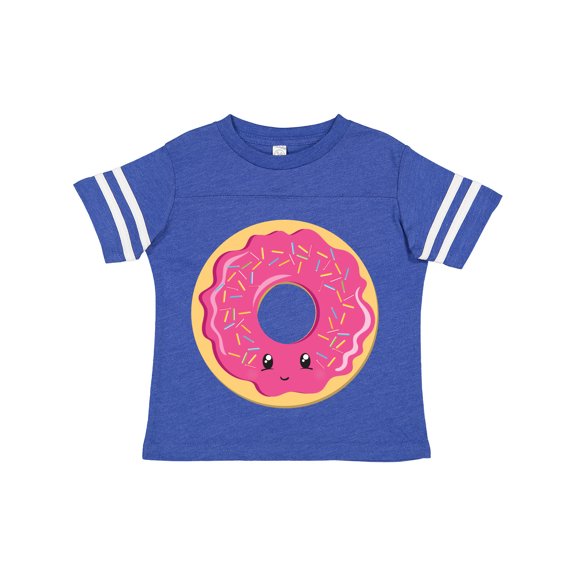 Inktastic Hot Pink Donut Boys or Girls Toddler T-Shirt