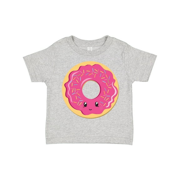 Inktastic Hot Pink Donut Boys or Girls Toddler T-Shirt