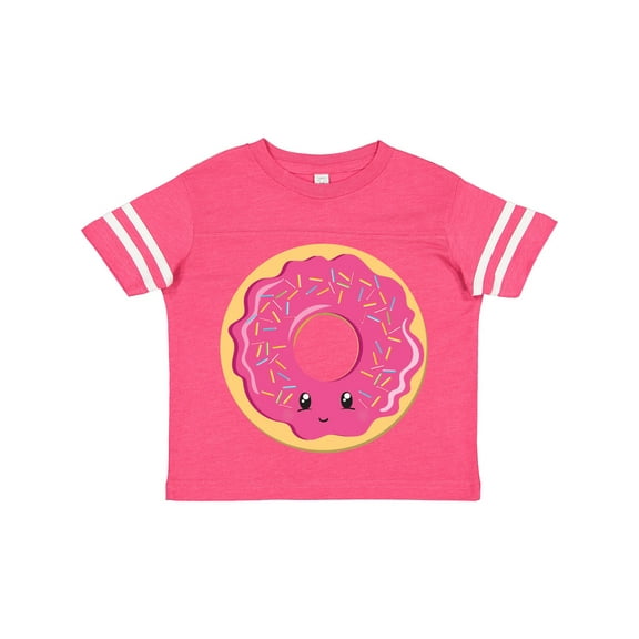 Inktastic Hot Pink Donut Boys or Girls Toddler T-Shirt