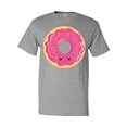 thumbnail image 1 of Inktastic Hot Pink Donut T-Shirt, 1 of 5