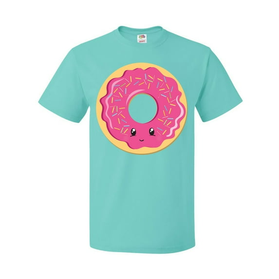 Inktastic Hot Pink Donut T-Shirt