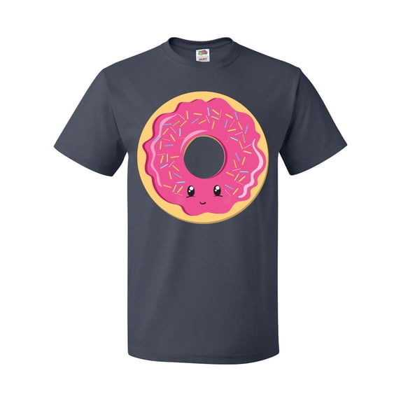 Inktastic Hot Pink Donut T-Shirt