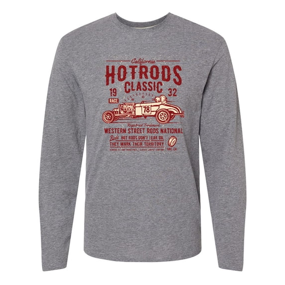 Inktastic Hot Rods Race Classic Long Sleeve T-Shirt