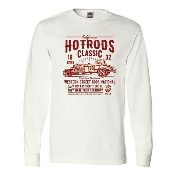 Inktastic Hot Rods Race Classic Long Sleeve T-Shirt