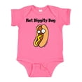 thumbnail image 1 of Inktastic Hotdog Hot Diggity Dawg Boys or Girls Baby Bodysuit, 1 of 5