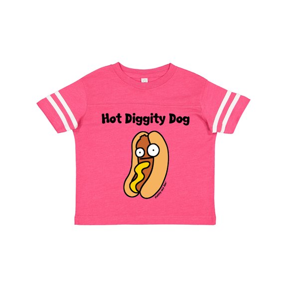 Inktastic Hotdog Hot Diggity Dawg Boys or Girls Toddler T-Shirt
