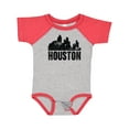thumbnail image 1 of Inktastic Houston Skyline Grunge Boys or Girls Baby Bodysuit, 1 of 5