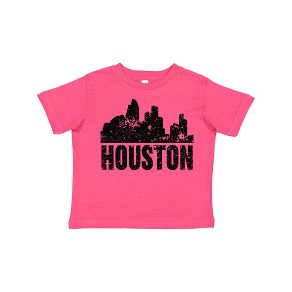 Inktastic Houston Skyline Grunge Boys or Girls Toddler T-Shirt