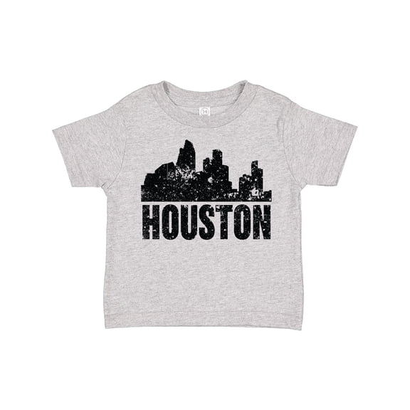 Inktastic Houston Skyline Grunge Boys or Girls Toddler T-Shirt