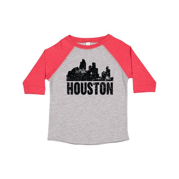 Inktastic Houston Skyline Grunge Boys or Girls Toddler T-Shirt
