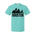 thumbnail image 1 of Inktastic Houston Skyline Grunge T-Shirt, 1 of 5