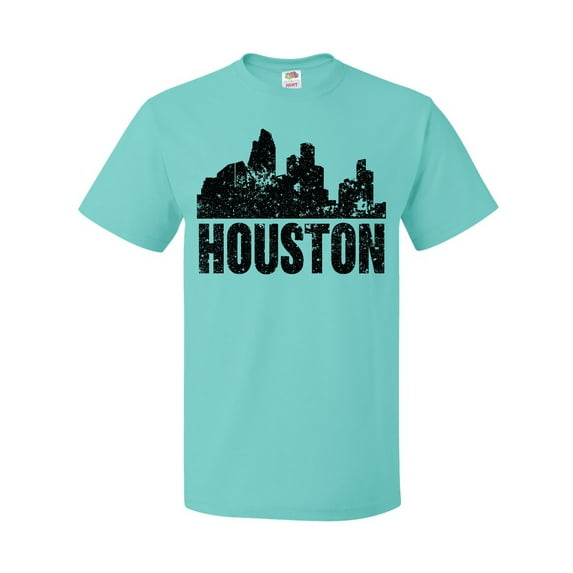 Inktastic Houston Skyline Grunge T-Shirt