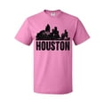 thumbnail image 1 of Inktastic Houston Skyline Grunge T-Shirt, 1 of 5