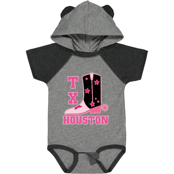 Inktastic Houston Texas Cowgirl Girls Baby Bodysuit