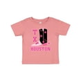 thumbnail image 1 of Inktastic Houston Texas Cowgirl Girls Baby T-Shirt, 1 of 5