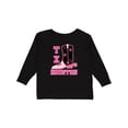 thumbnail image 1 of Inktastic Houston Texas Cowgirl Girls Long Sleeve Toddler T-Shirt, 1 of 5