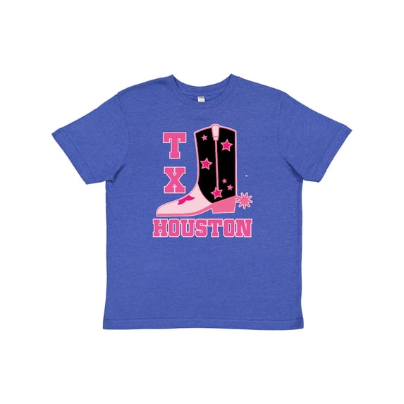 Inktastic Houston Texas Cowgirl Youth T-Shirt