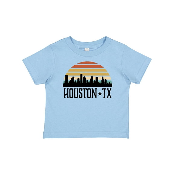 Inktastic Houston Texas Skyline Retro Boys or Girls Baby T-Shirt