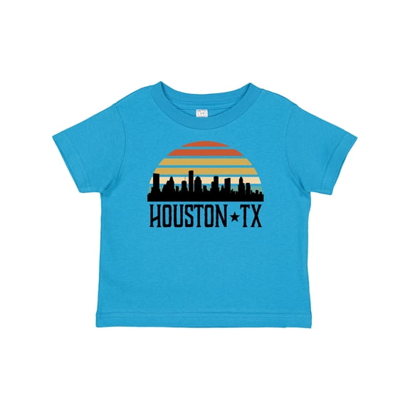 Inktastic Houston Texas Skyline Retro Boys or Girls Baby T-Shirt