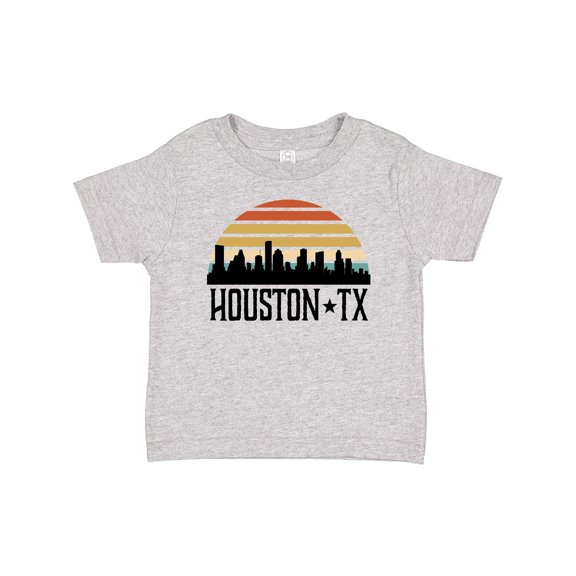 Inktastic Houston Texas Skyline Retro Boys or Girls Baby T-Shirt