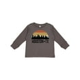 thumbnail image 1 of Inktastic Houston Texas Skyline Retro Boys or Girls Long Sleeve Toddler T-Shirt, 1 of 5