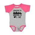 thumbnail image 1 of Inktastic Houston Texas Someone Loves Me Skyline Boys or Girls Baby Bodysuit, 1 of 5