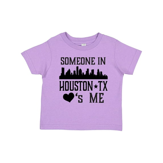 Inktastic Houston Texas Someone Loves Me Skyline Boys or Girls Toddler T-Shirt