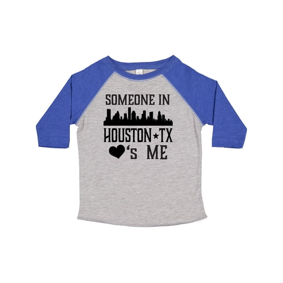 Inktastic Houston Texas Someone Loves Me Skyline Boys or Girls Toddler T-Shirt