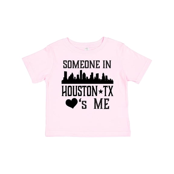 Inktastic Houston Texas Someone Loves Me Skyline Boys or Girls Toddler T-Shirt