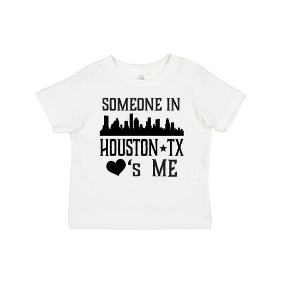 Inktastic Houston Texas Someone Loves Me Skyline Boys or Girls Toddler T-Shirt