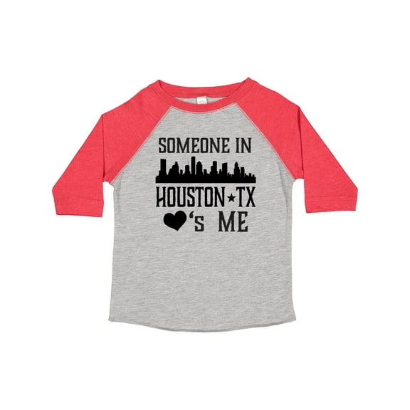 Inktastic Houston Texas Someone Loves Me Skyline Boys or Girls Toddler T-Shirt