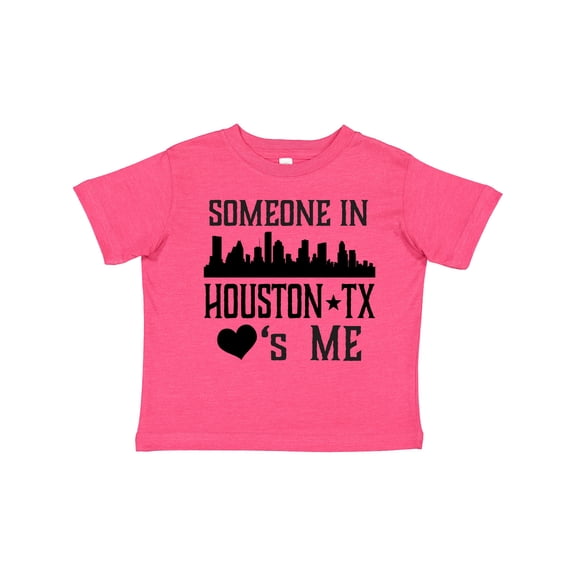Inktastic Houston Texas Someone Loves Me Skyline Boys or Girls Toddler T-Shirt