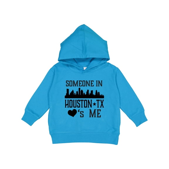 Inktastic Houston Texas Someone Loves Me Skyline Toddler Hoodie