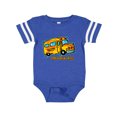 thumbnail image 1 of Inktastic How I Roll School Bus Boys or Girls Baby Bodysuit, 1 of 5