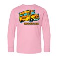 thumbnail image 1 of Inktastic How I Roll School Bus Long Sleeve Youth T-Shirt, 1 of 5