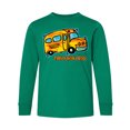 thumbnail image 1 of Inktastic How I Roll School Bus Long Sleeve Youth T-Shirt, 1 of 5