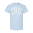 thumbnail image 1 of Inktastic How to Pick Up Chicks Funny T-Shirt, 1 of 5