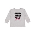 thumbnail image 1 of Inktastic Howdy Honey Cowgirl Greeting Girls Long Sleeve Toddler T-Shirt, 1 of 5