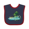 thumbnail image 1 of Inktastic Huatulco Mexico Vacation Boys or Girls Baby Bib, 1 of 4